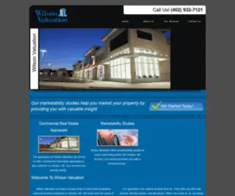 Realestatevaluationomaha.com(Wilson Valuation) Screenshot