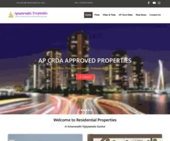 RealestatevJa.com(Real Estate Vijayawada Hyderabad) Screenshot