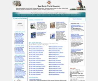 Realestateworlddirectory.com(International Real Estate Directory) Screenshot