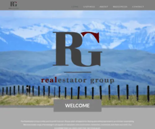 Realestatorgroup.com(Realestator Group Bozeman Montana) Screenshot