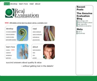 Realevaluation.com(Real Evaluation) Screenshot