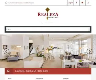 Realezainmobiliaria.com(Realeza Inmobiliaria) Screenshot