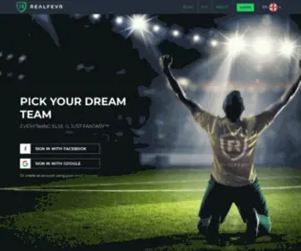 Realfevr.com(Gamified Sports Moments) Screenshot