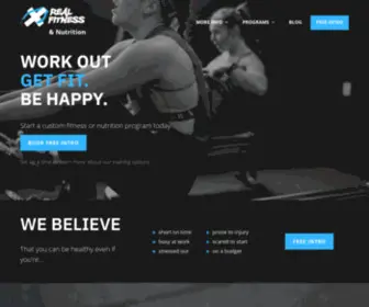 Realfitnessnaples.com(Real Fitness Naples) Screenshot