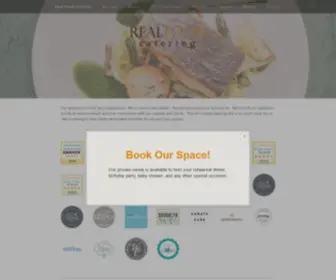 Realfoodcatering.net(Real Food Catering) Screenshot