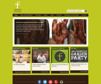 Realfoodfestival.co.uk(Supporting independent food producers since 2007) Screenshot