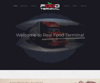 Realfoodterminal.com(Real Food Terminal Inc) Screenshot