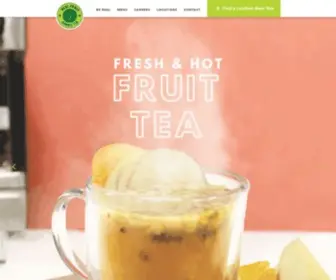 Realfruitbubbletea.com(Real Fruit) Screenshot