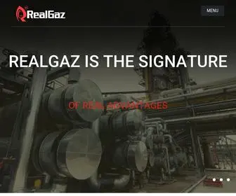 Realgaz.com(Realgaz) Screenshot