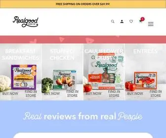 Realgoodfoods.com(Real Good Foods) Screenshot