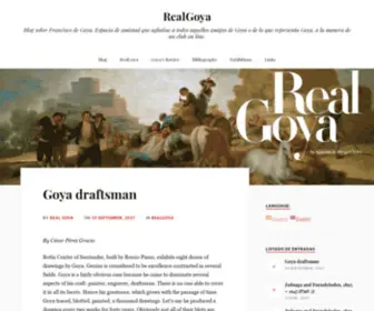 Realgoya.com(El Blog sobre Goya) Screenshot