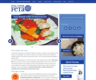 Realgreekfeta.gr(Real Greek Feta) Screenshot