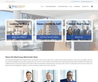 Realgroupre.com(Real Group Real Estate) Screenshot