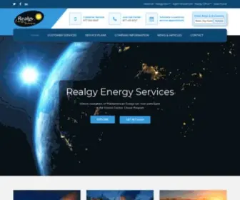 Realgyenergyservices.com(Realgy Energy Services) Screenshot