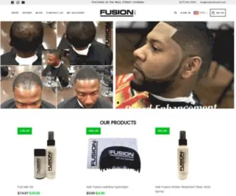 Realhairfusion.com(Hair Fusion) Screenshot
