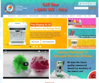 Realhawaiianice.com(Real Hawaiian Ice) Screenshot