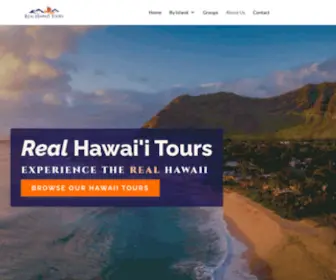 Realhawaiitours.com(Hawaii Tours) Screenshot