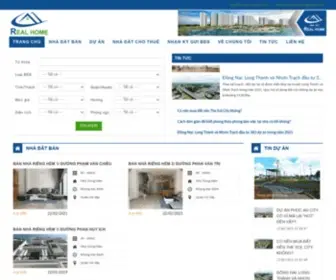 Realhomes.com.vn(Trang ch) Screenshot