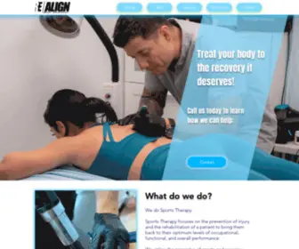 Realignbody.com(Sports Therapy) Screenshot