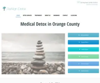 Realigndetox.com(Our Orange County Detox Center in Laguna Niguel) Screenshot