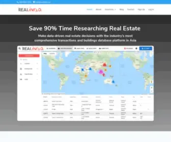 Realinflo.com(Make Data) Screenshot