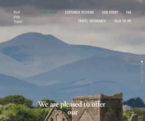 Realirishtravel.com(Real Irish Travel) Screenshot