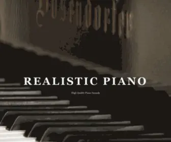 RealisticPiano.com(Realistic Piano) Screenshot