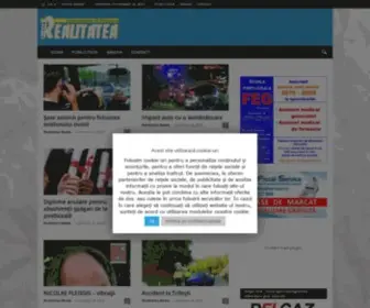 Realitateamedia.ro(Realitatea Media) Screenshot