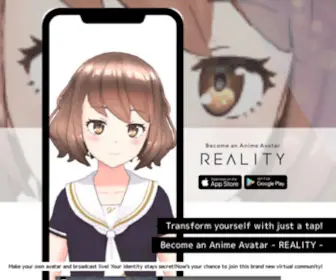 Reality.app(Make your own avatar and broadcast live) Screenshot