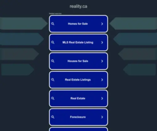 Reality.ca(Reality) Screenshot