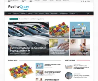 Realitycrazy.com(Reality Crazy) Screenshot