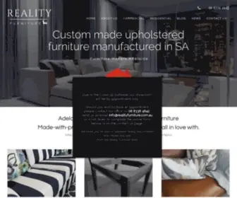 Realityfurniture.com.au(Furniture Makers Adelaide) Screenshot