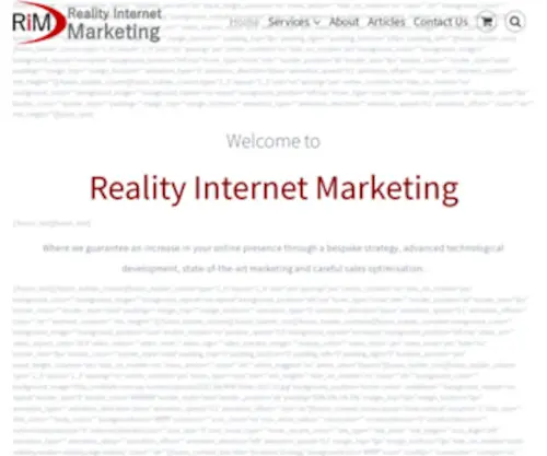 Realityim.com(Reality Internet Marketing) Screenshot