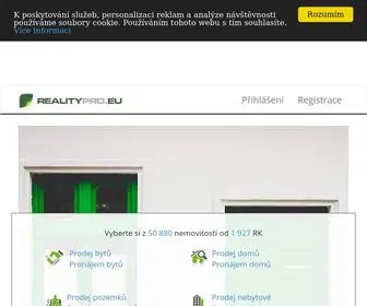 Realitypro.eu(Prodej a pron) Screenshot