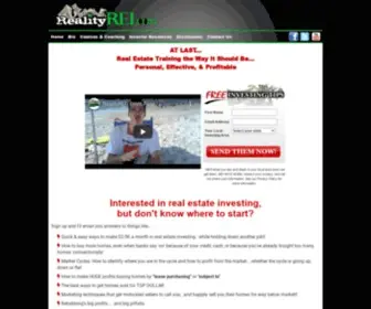 Realityrei.com(Real Estate Investing Training) Screenshot