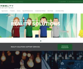 Realitysolutions.co.uk(Reality Solutions Limited) Screenshot