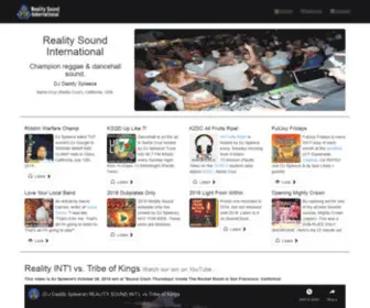Realitysounds.com(DJ Daddy Spleece) Screenshot