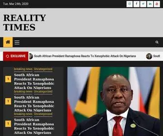 Realitytimez.com(Reality Times) Screenshot