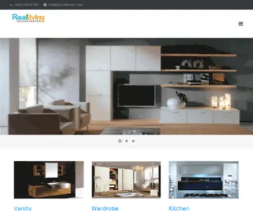 Realivingdesign.com(Realiving Design Center Corp) Screenshot