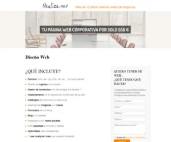 Realiza.net(Diseño) Screenshot