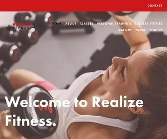 Realize-Fitness.com(Realize Fitness) Screenshot