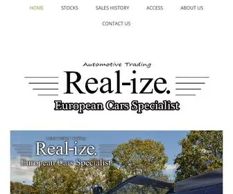 Realize-JPN.com(都市部ではなく地方で営業している小さなお店ですが、お客様) Screenshot