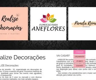 Realizedecoracoes.com.br(Decorações) Screenshot