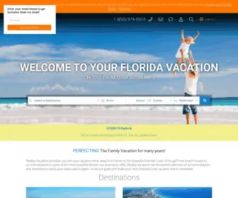 Realjoy.com(Destin to Panama City Beach Vacation Rentals) Screenshot