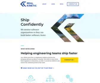 Realkinetic.com(Ship Confidently) Screenshot