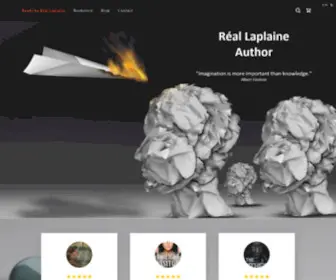 Reallaplaine.com(Réal Laplaine books) Screenshot