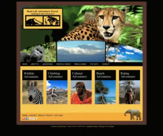 Reallifeadventuretravel.com(Tanzania Adventure Holidays) Screenshot