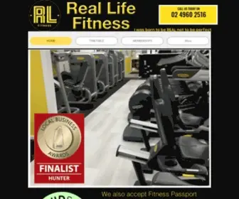 Reallifefitness.com.au(Mysite) Screenshot