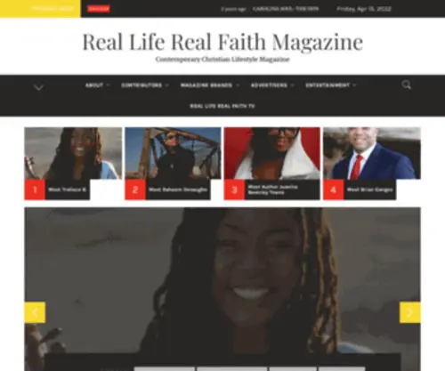 Realliferealfaithmagazine.net(Realliferealfaithmagazine) Screenshot