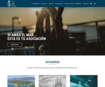 Realliganaval.com(Real Liga Naval Española) Screenshot